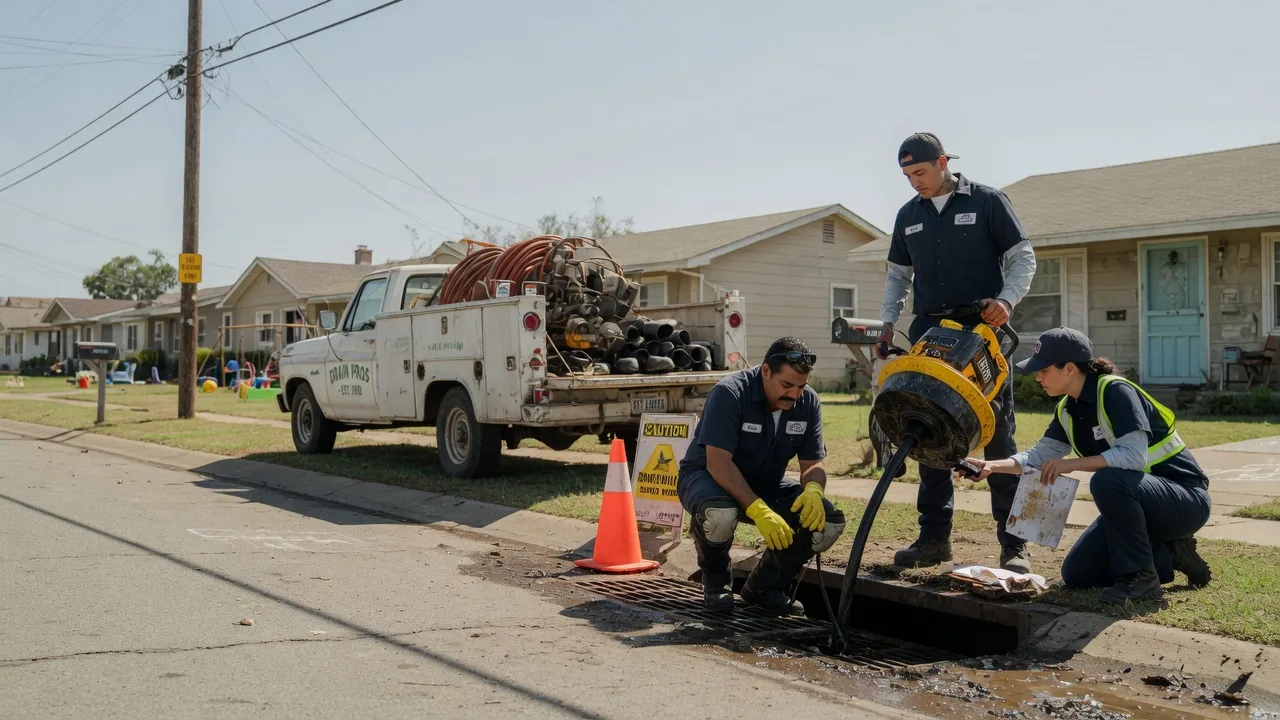 Drain Cleaning in Anthony, TX near me